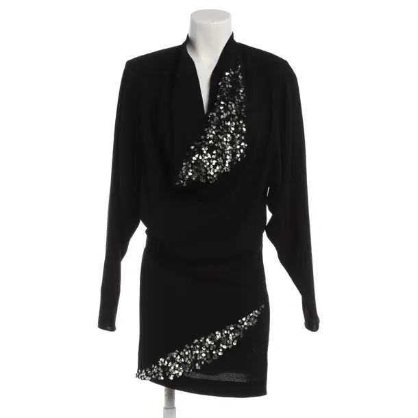 Cocktailkleid in Schwarz, Acetat, Isabel Marant