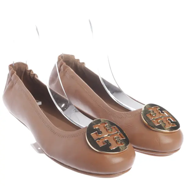 Ballerinas, in Hellbraun, Tory Burch