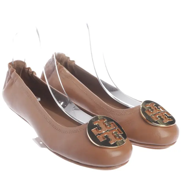 Ballerinas in Braun, , Tory Burch