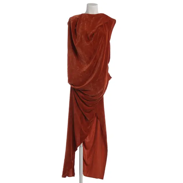 Dress in Orange, Viscose, Rick Owens
