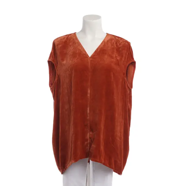 Bluse in Orange, Viskose, Rick Owens