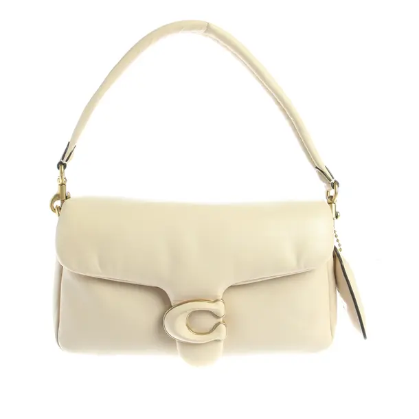 Handbag, in Beige, Leather, Coach