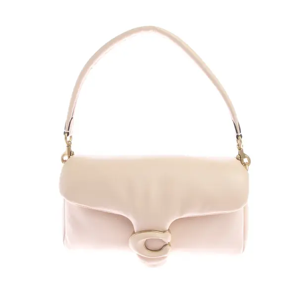 Handbag, in Beige, Leather, Coach