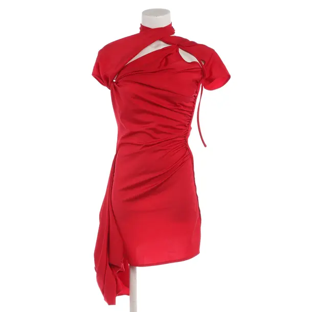 Cocktail Dress in Red, Polyamide, Coperni