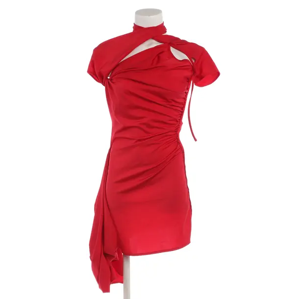 Cocktail Dress in Red, Polyamide, Coperni