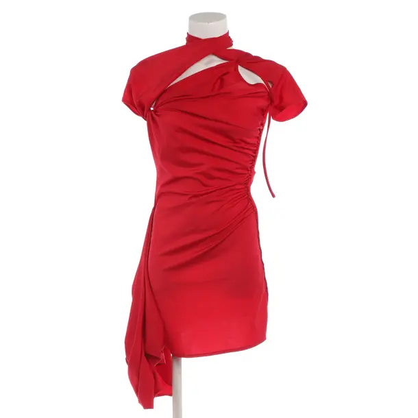 Cocktail Dress in Red, Polyamide, Coperni