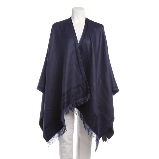 Poncho in Blue, Silk, Etro