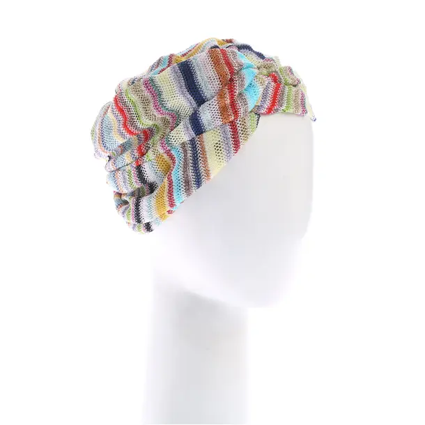 Haarband in Mehrfarbig, Viskose, Missoni