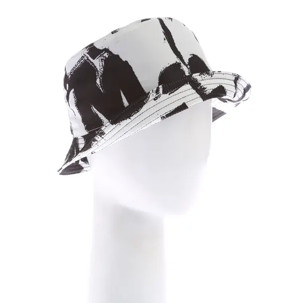 Hut in Schwarz, Polyester, Alexander McQueen