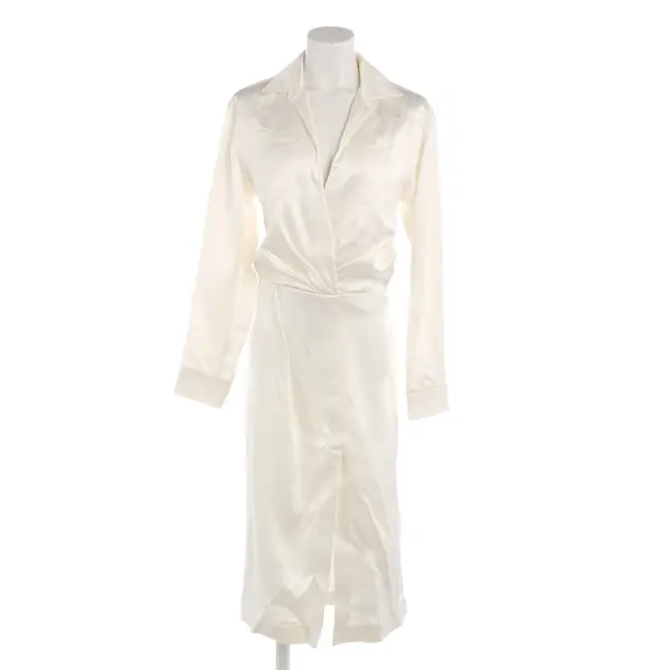 Kleid in Weiß, Viskose, Off-White