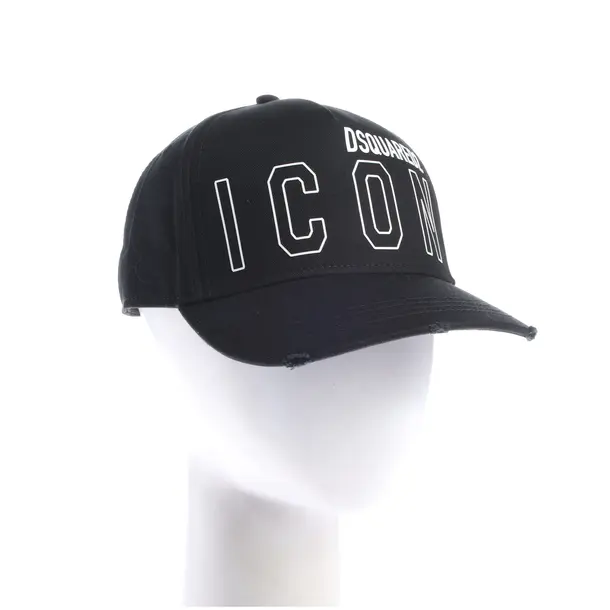 Cap, in Schwarz, Baumwolle, Dsquared