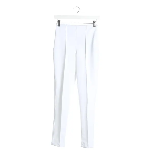 Ski Pants in White, Polyester, Jet Set