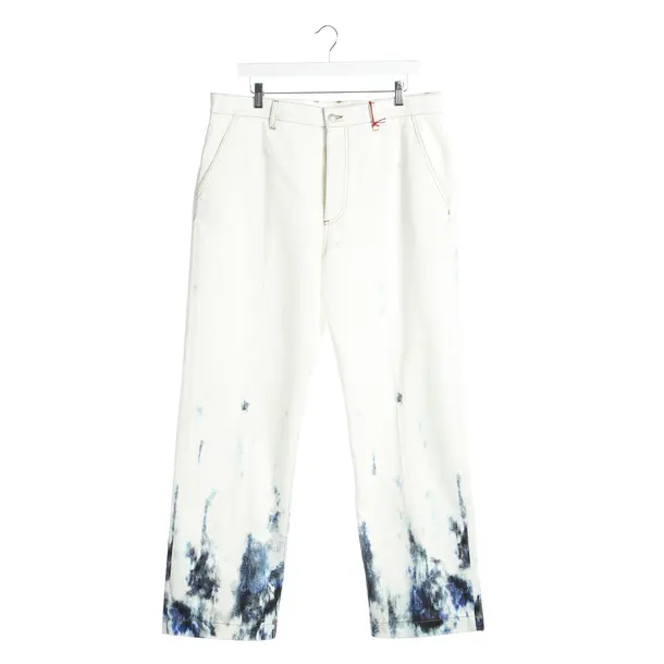 Hose in Weiß, Baumwolle, Alexander McQueen