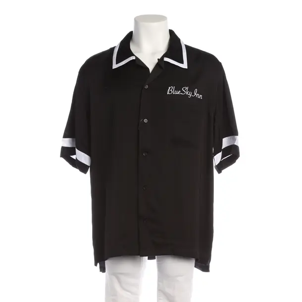 Shirt in Black, Viscose, Blue Sky Inn