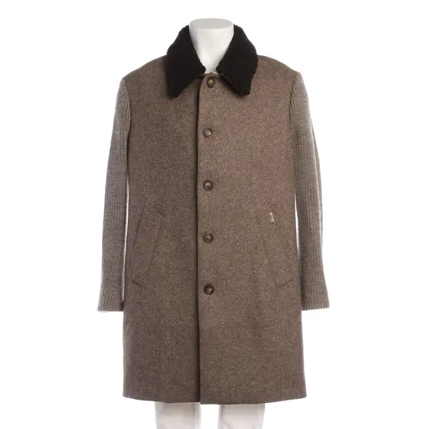 Overcoat in Brown, Wool, Luis Trenker