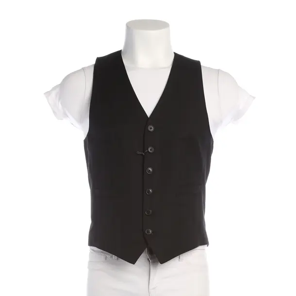 Vest in Black, Wool, Tiger of Sweden