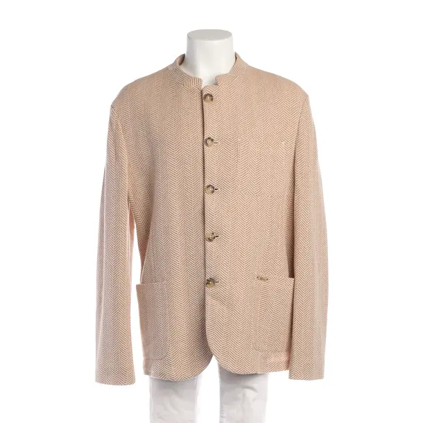 Summer Jacket in Brown, Cotton, Luis Trenker