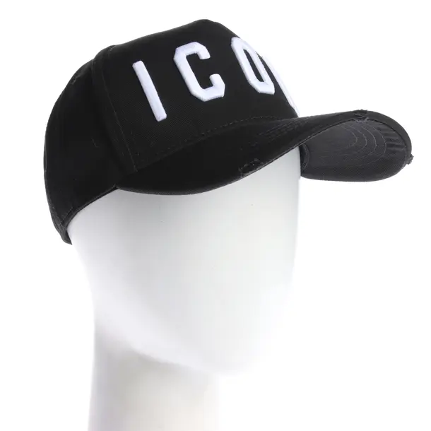 Cap, in Schwarz, Baumwolle, Dsquared