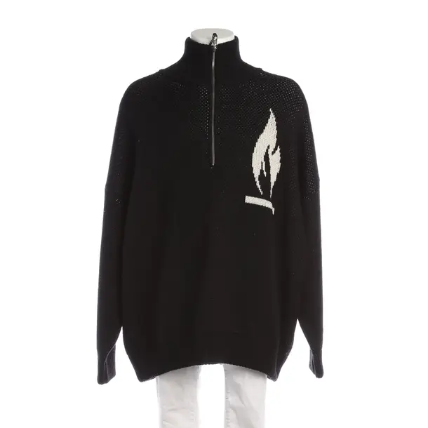 Jumper in Black, Wool, Drykorn