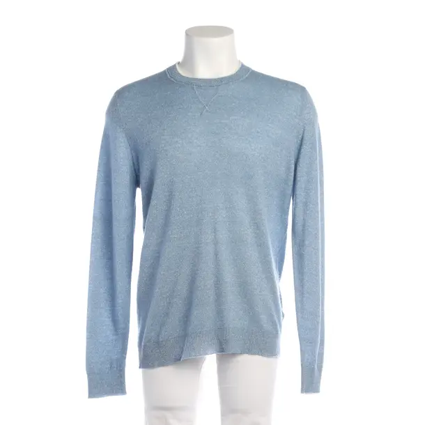 Jumper in Blue, Wool, Fedeli