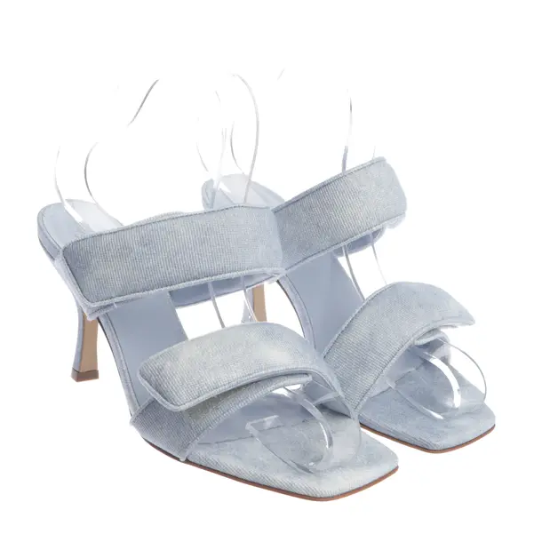 Heeled Sandals in Blue, , Gia Borghini