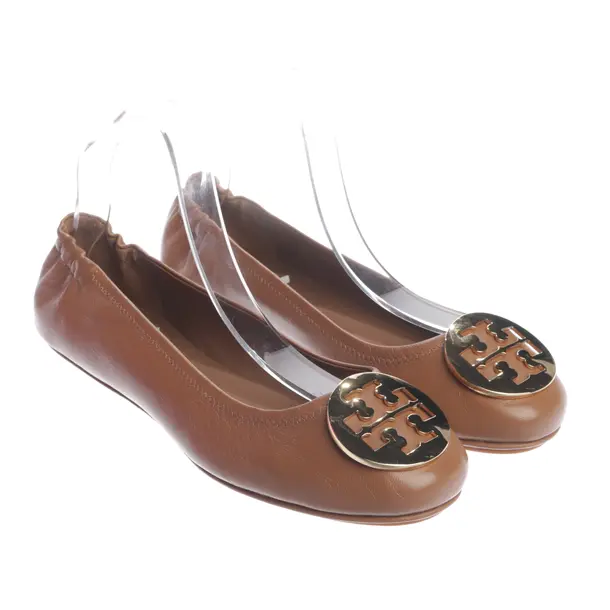 Ballerinas, in Hellbraun, Tory Burch