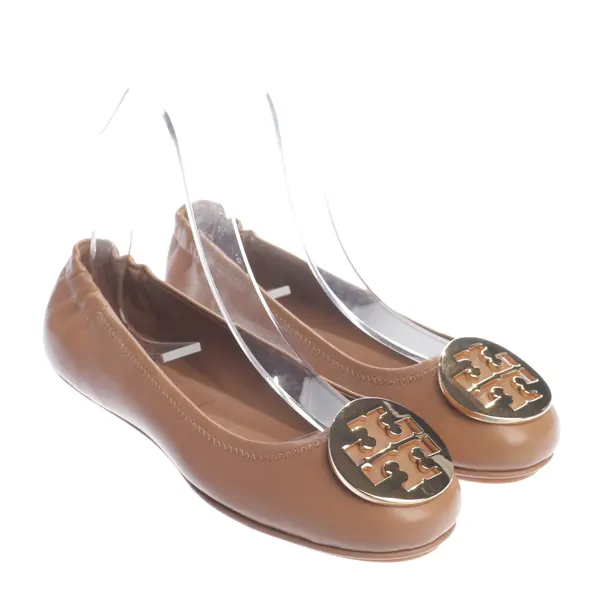 Ballerinas, in Hellbraun, Tory Burch