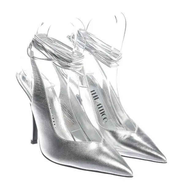 Slingbacks in Metallic, , The Attico