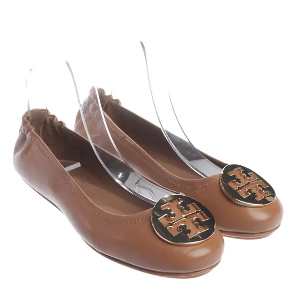 Ballerinas in Braun, , Tory Burch