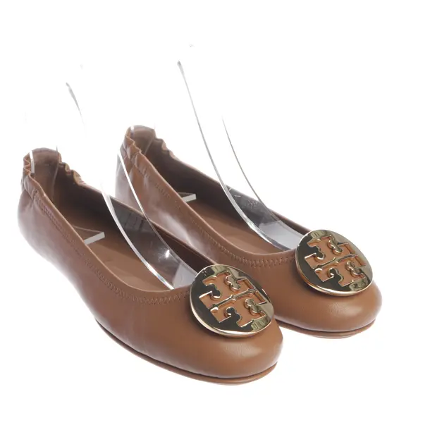 Ballerinas in Braun, , Tory Burch