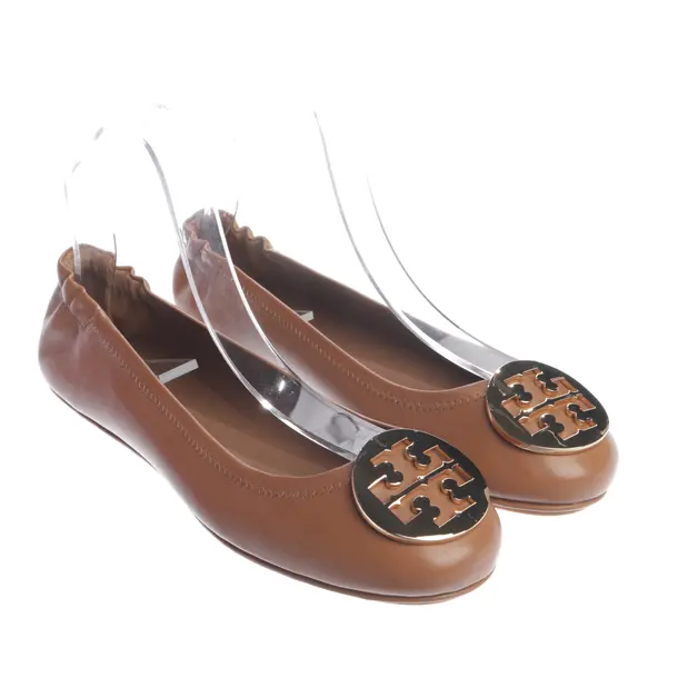 Ballerinas, in Hellbraun, Tory Burch