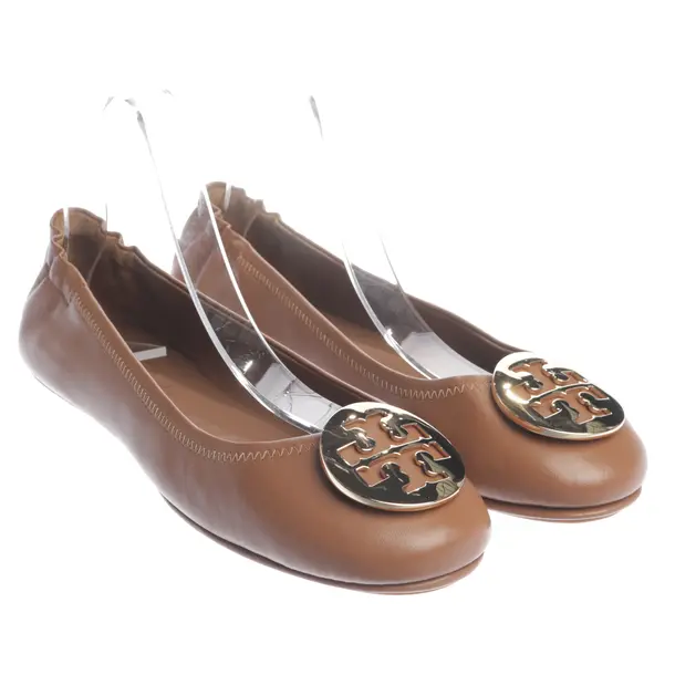 Ballerinas in Braun, , Tory Burch