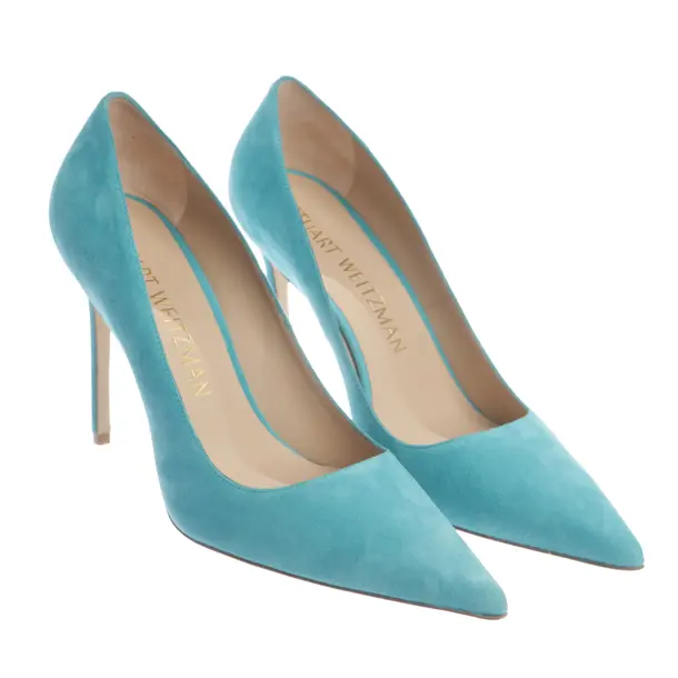 Pumps in Blau, , Stuart Weitzman
