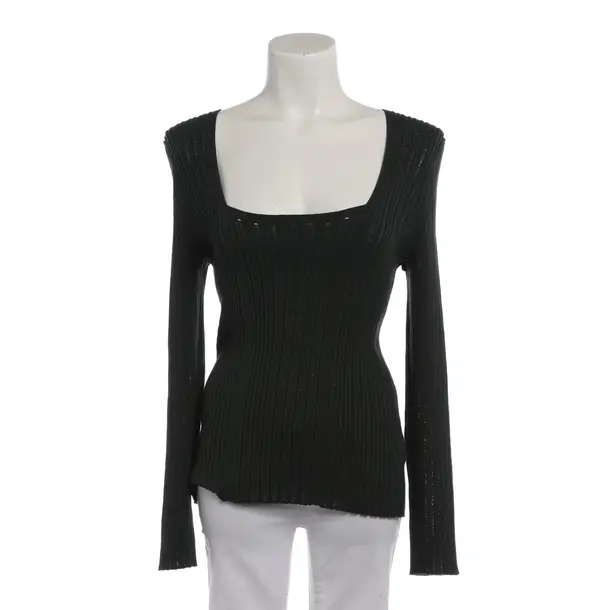Jumper in Green, Viscose, Aeron