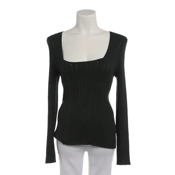 Jumper in Green, Viscose, Aeron
