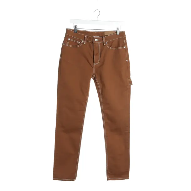 Jeans Straight Fit in Braun, Baumwolle, Burberry