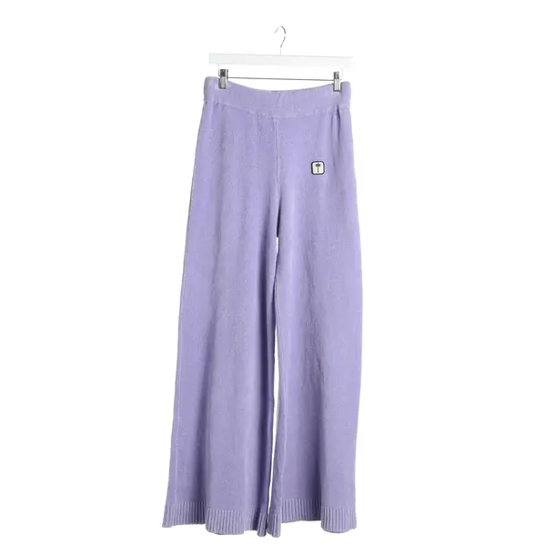 Pants in Purple, Viscose, Palm Angels