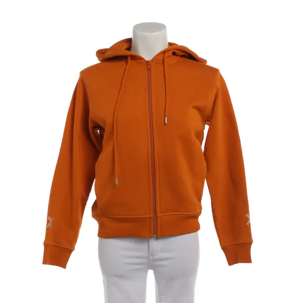 Zip-up Hoodie in Orange, Cotton, Kenzo