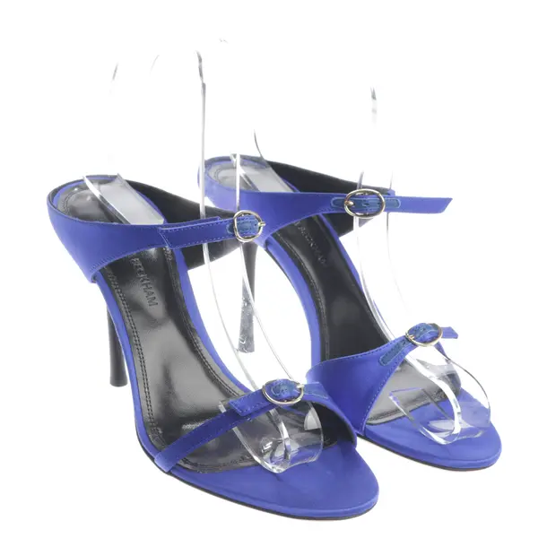 Heeled Sandals in Blue, , Victoria Beckham