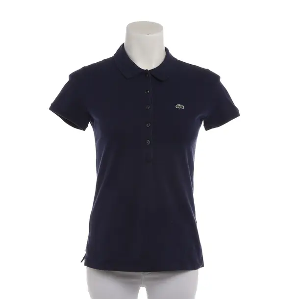 Poloshirt in Blau, Baumwolle, Lacoste