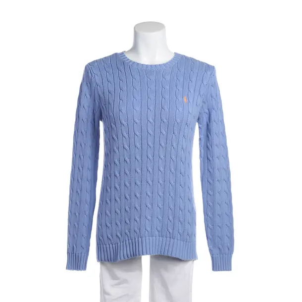 Jumper in Blue, Cotton, Lauren Ralph Lauren