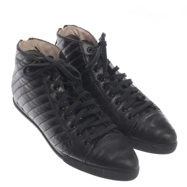 High-Top Sneaker in Schwarz, , Miu Miu
