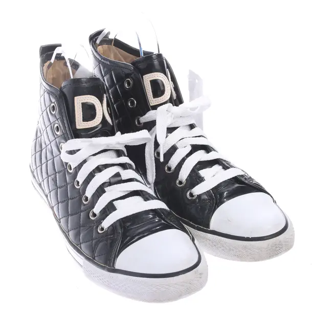 High-Top Sneakers in Black, , Dolce & Gabbana