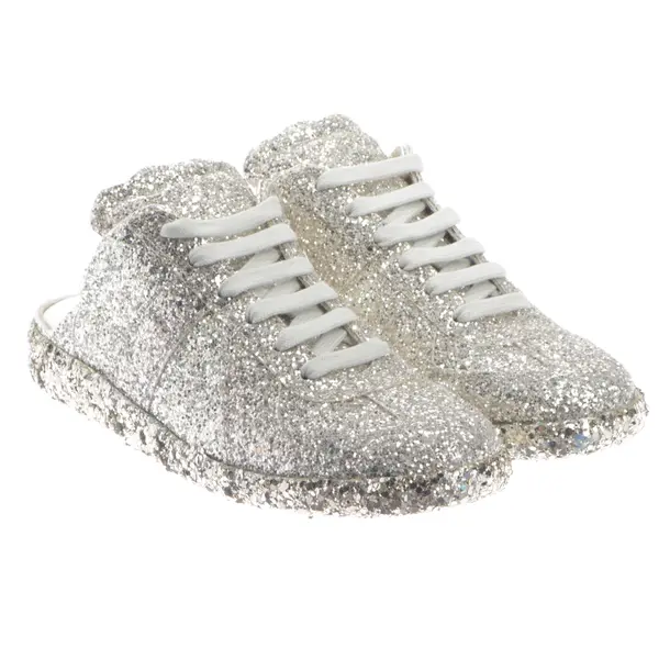 Mules in Metallic, , Maison Martin Margiela