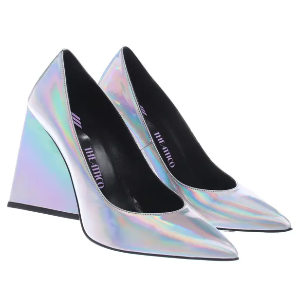 Pumps in Metallic, , The Attico