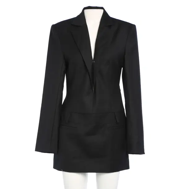 Cocktail Dress in Black, Wool, Aya Muse