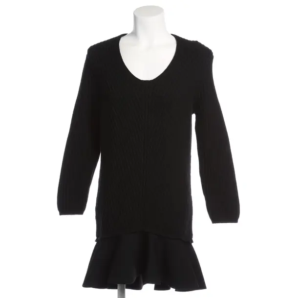 Kleid in Schwarz, Wolle, Valentino