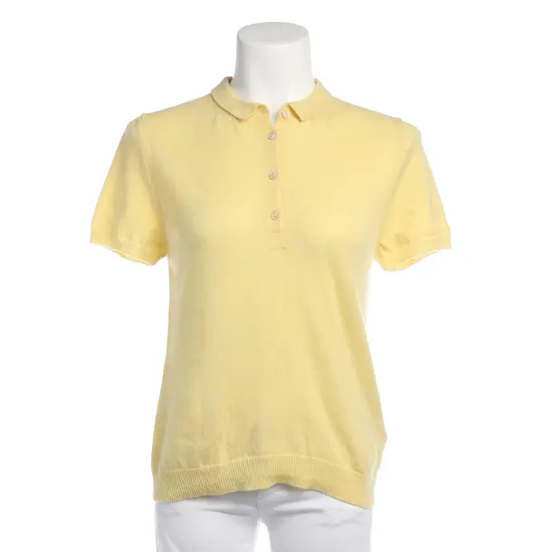 Poloshirt in Gelb, Kaschmir, Incentive! Cashmere