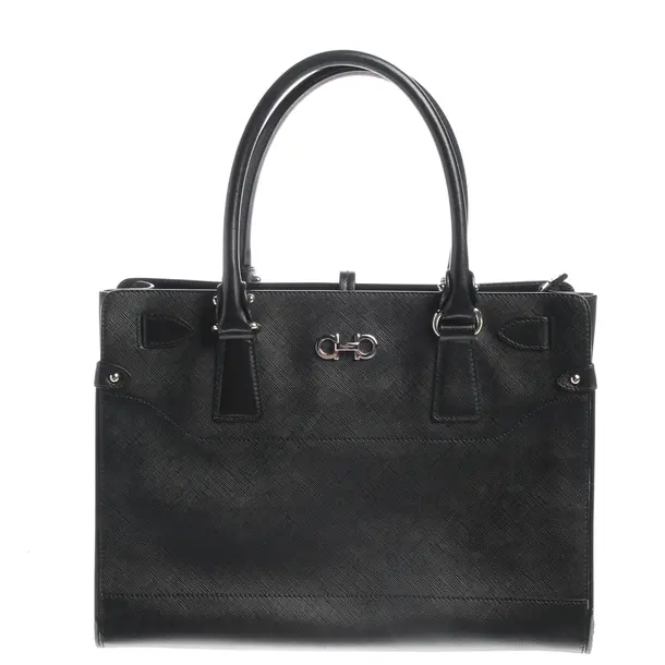Handbag in Black, Leather, Salvatore Ferragamo