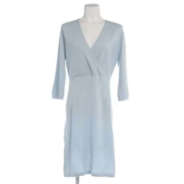 Dress in Blue, Wool, Jardin des Orangers